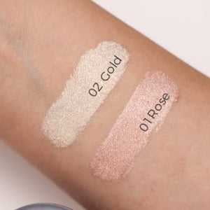 Iluminador solto Face e corpo Glow Up Ustē