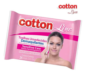 Toalhas Umedecidas 24uni Cotton Aline