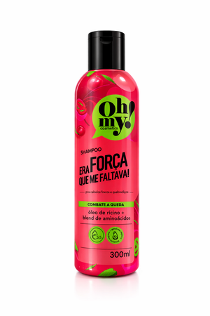 Shampoo era FORÇA que me faltava 300ml Oh My!