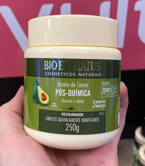 Banho de Creme POS-QUIMICA 250g BIO EXTRATUS