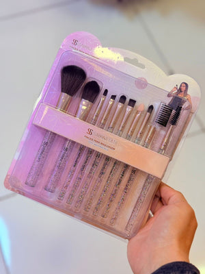 Kit 10 Pinceis para Maquiagem Sabrina Sato