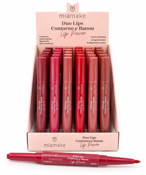 DUO LIPS - Contorno e Batom - MIA MAKE