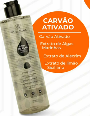 Agua Micelar Carvao Ativado 300 ml Bluen Moon
