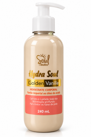 Hidratante Corporal Hydra Soul GOLDEN VANILLE 240ml