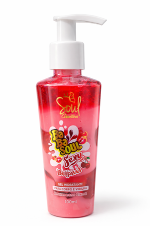Gel Beijavel Hidratante Sexy BabaSoul 100ml Amarena com creme