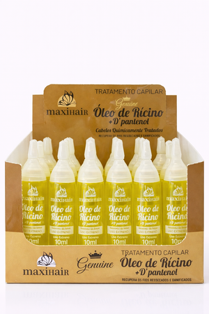 Ampola de Tratamento Capilar Oleo de Ricino + D’Pantenol