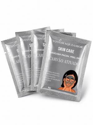 Máscara Sache SKIN CARE CARVÃO ATIVADO yoyomaquiamor