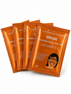 Máscara Sache SKIN CARE VITAMINA C Yoyomaquiamor