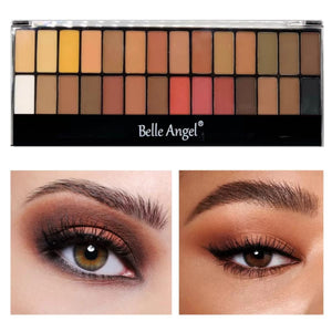 Paleta de 28 Sombras Matte Nude B013 Belle Angel