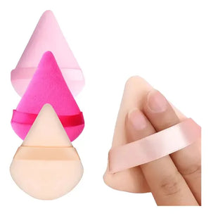 kit 3 esponjas triangulares para pó MEY631216