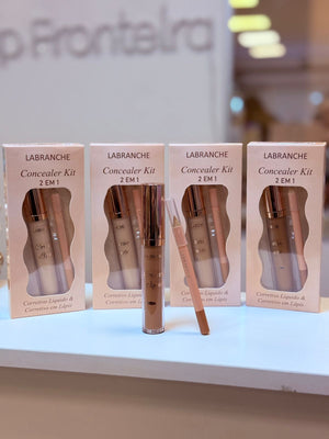 4 kit 2 uni cada corretivo liquido e corretivo em lápis LABRANCHE
