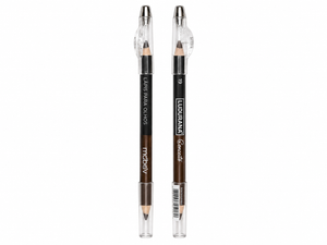 Lapis para Olhos PRETO e MARROM Duo Eyes MAHAV