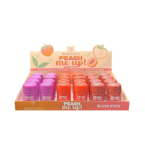 Kit 3 Blush Stick Peach Me Up- Mia Make (540
