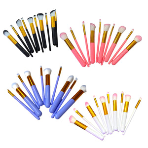 Kit 10 Pinceis cores sortidas