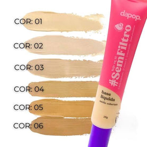 Base Liquida Dapop Média Cobertura #SemFiltro