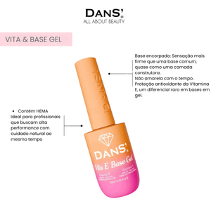 Vitamina E + Base Gel Dans 10ml