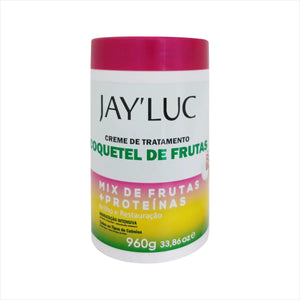 Creme de tratamento JAY LUC 960g  COQUETEL DE FRUTAS