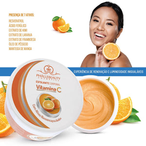 Esfoliante de vitamina C Phallebeauty 280g