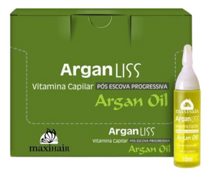 Ampola de tratamento capital Argan Liss pós escova progressiva Maxihair
