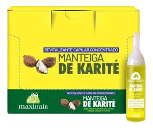 Ampola de tratamento capilar manteiga de Karite Maxihair