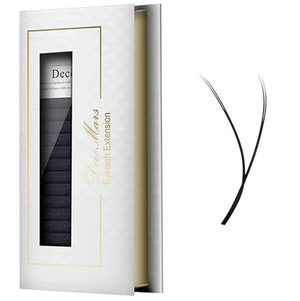 Cilios Decemars Volume Brasileiro YY 8mm Unitário