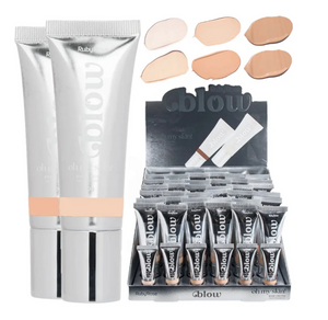 Kit 6 Base Liquida Blow OH MY SKIN! Tons Claros G1