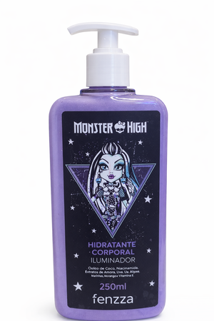 Hidratante Corporal e Iluminador Monster High