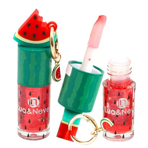Lip gloss Lua e Neve melancia