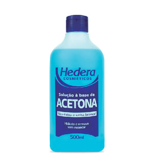 Solução a base de acetona HEDERA 500ml