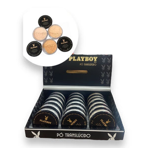 KIT 3 PO SOLTO PLAY BOY MICROFINISH POWDER COR 01.02 e 03!