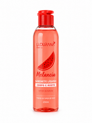 SABONETE LÍQUIDO Corpo e Rosto MELANCIA Ludurana