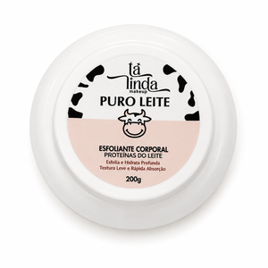 Esfoliante Corporal PURO LEITE ta linda makeup 200g