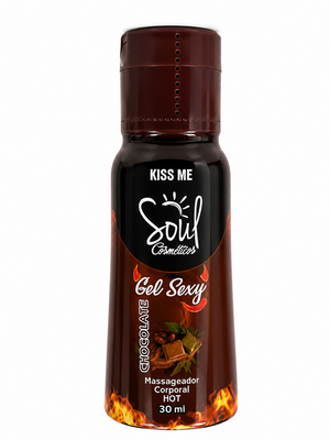 Gel Sexy CHOCOLATE masageador Corporal HOT soul