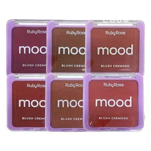 Blush cremoso ruby rose mood surtidos