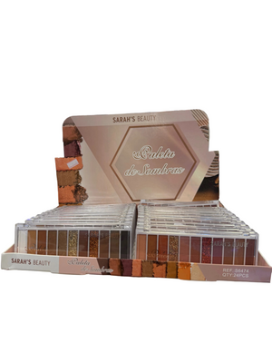 Kit 2 paletas de sombra Saras