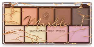 Paleta Marble Gel de Iluminador Blush • Corretivo