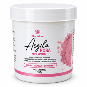 Argila em Po ROSA 100g Blue moon
