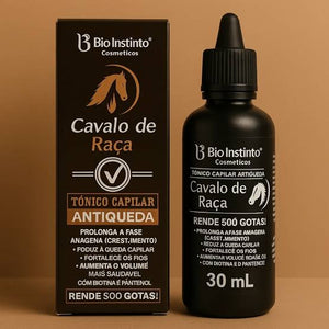 Tónico capilar antiqueda CAVALO de Raça