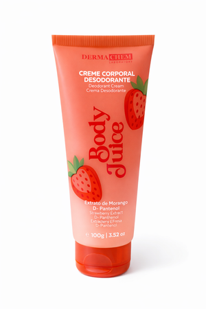 Creme Corporal Desodorante Body Juice MORANGO