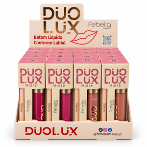 DUO LUX Batom Liquido Contorno Labial Febella