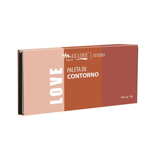 Paleta Trio para contorno Facial Max Love