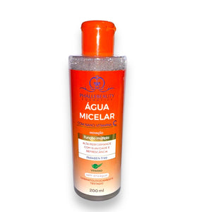 Agua micelar com Nano Vitamina C 200ml Phallebeauty