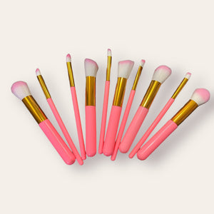 Kit 10 Pinceis cores sortidas