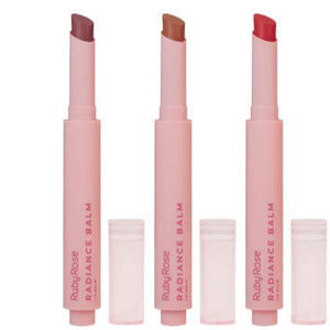 KIT 3 LIP BALM RADIANCE BALM RUBY ROSE LANÇAMENTO