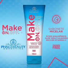 Sabonete Facial Micelar Make On Off 100ml Phallebeauty